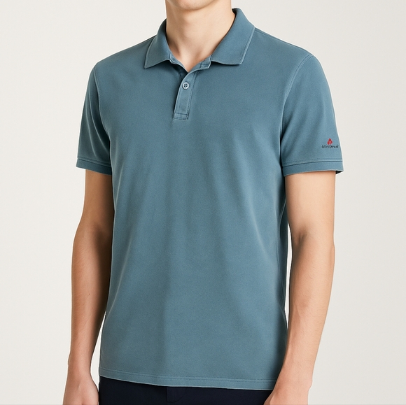 Peuterey Polo Mens Pillar FRS Size XL Summer Quiet Luxury Resortwear - Picture 1 of 12